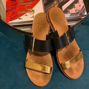 Kate Spade strappy sandal.